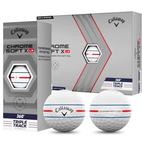 Hộp Callaway Limited Edition Chrome Soft X LS 360 Triple Track (12 bóng)