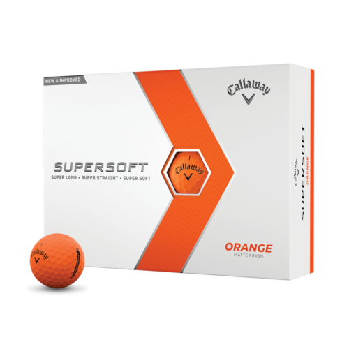 Bóng Callaway Supersoft Matte Orange (12 bóng)