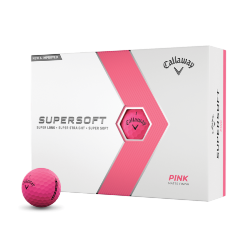 Bóng Callaway Supersoft Matte Pink (12 bóng)